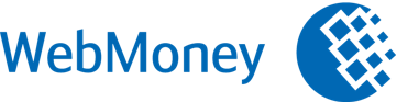 blue WebMoney logo, Forex4you offered payment system